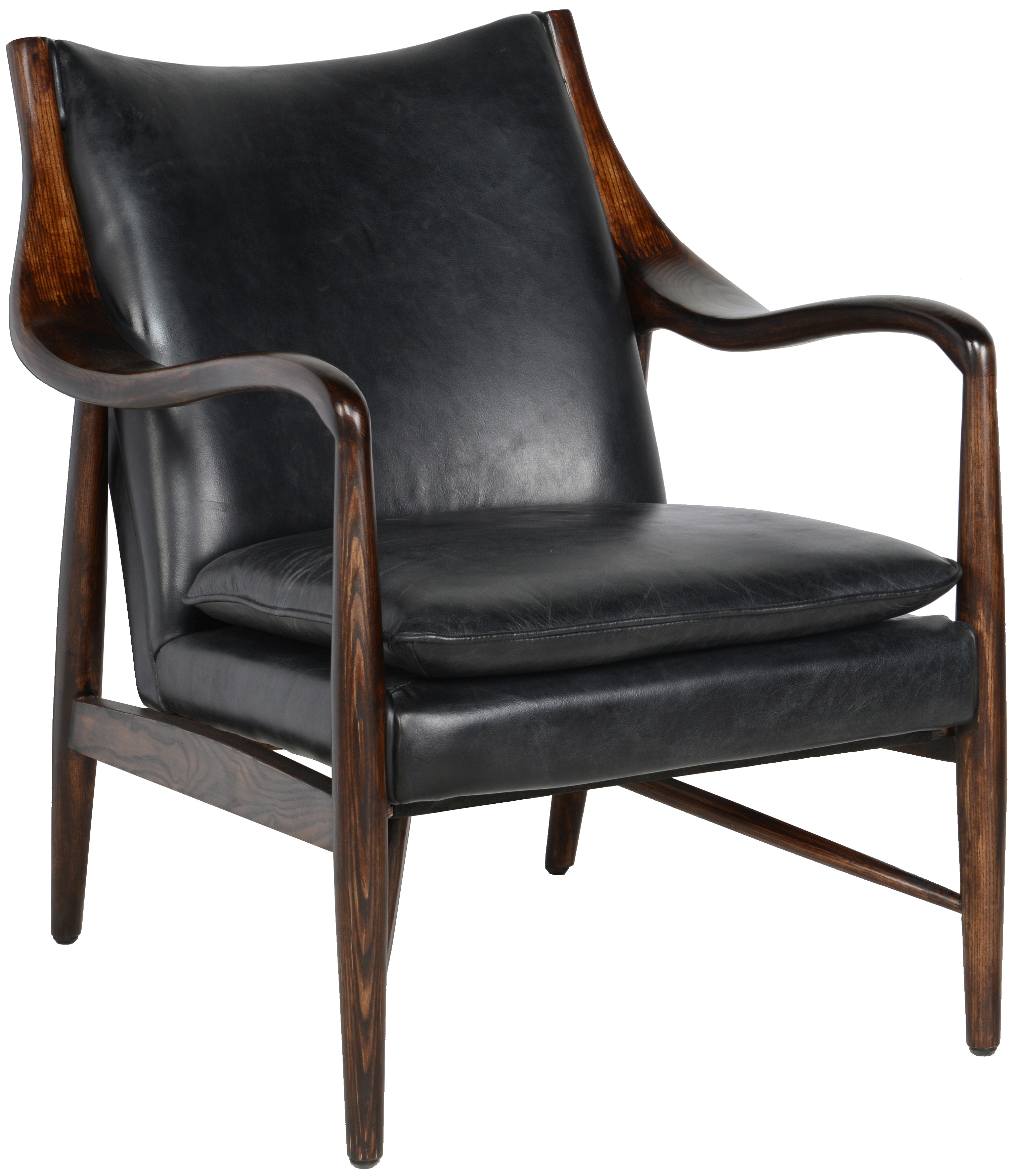 Classic Home Kiannah Leather Club Chair is available in the